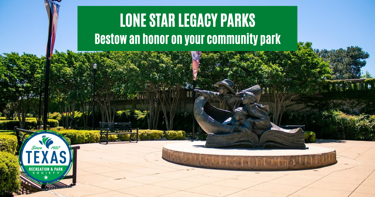 Lone Star Legacy Parks-Mason Park  Texas Recreation and Park Society